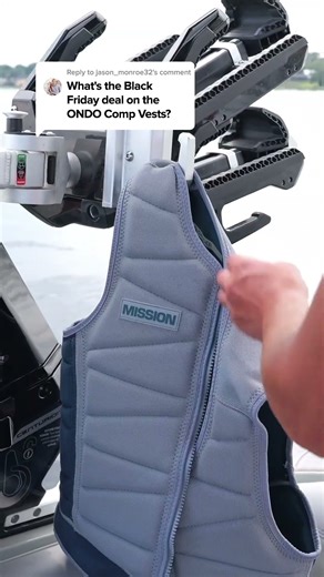 Black Friday deal: ONDO comp vests are up to 35% off when you bundle! #wakesurfing #blackfridaydeals