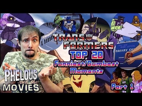 Transformers Top 20 Funniest Dumbest Moments Part 1 - Phelous