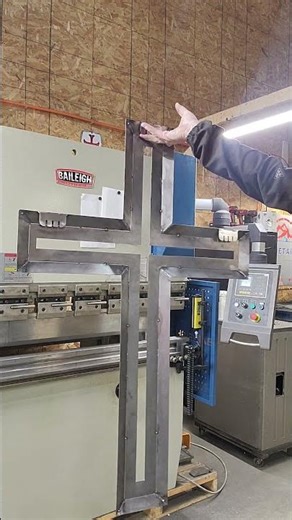 3D Cross | Metal Endeavors #church #christian #cnc #prototype #metal #believe #godisgood #christ