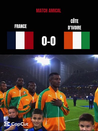 Côte d'Ivoire contre France : Match Amical à Abidjan