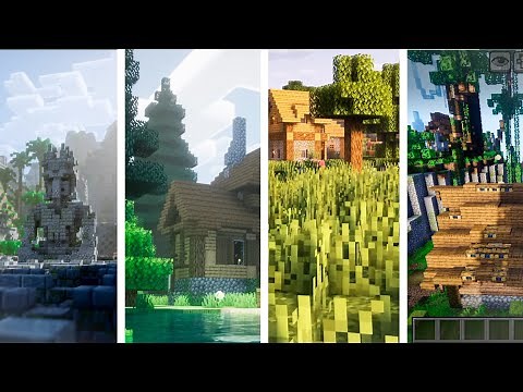 TOP 8 BEAUTIFUL REALISTIC SHADERS Minecraft PE 1.21.131+