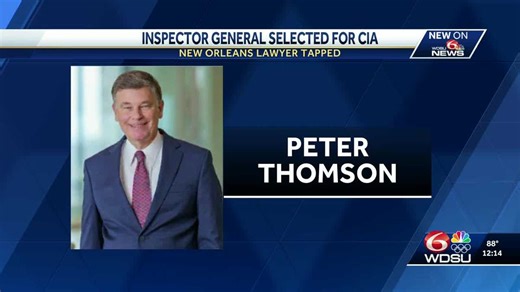 New Orleans lawyer appointed as inspector general for the CIA by President Trump