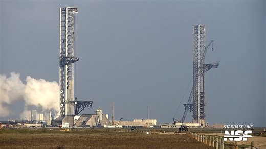 Starbase Pad B was a little frosty yesterday, as teams went through around 13 hours of testing of the tank farm and related GSE systems, sending venting clouds into the sky, as the pad prepares for launches next year. | NASASpaceflight.com