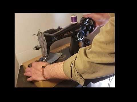Singer 15 91 Sewing Machine final test and how to