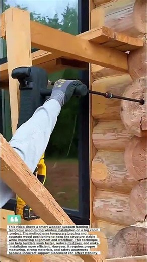 Smart Window Framing Trick Saves Time #Construction #Woodworking #DIY