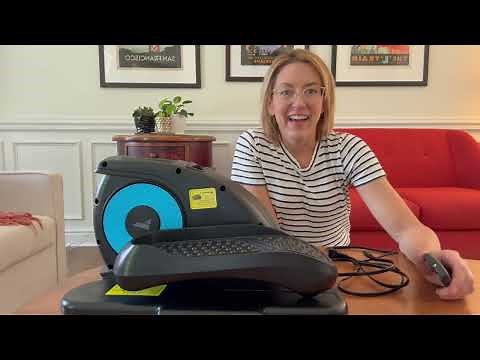 Step into Fitness - Quiet, Portable, Ready to Use - MERACH Under Desk Elliptical