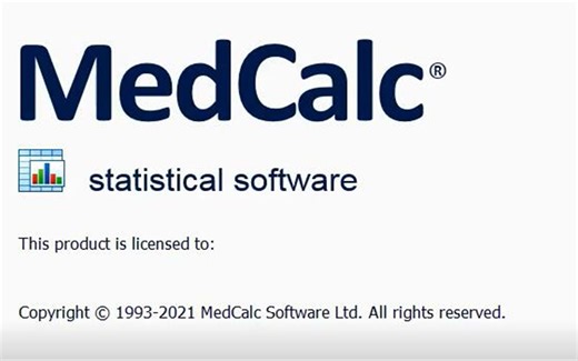 MedCalc 20 医学统计软件 如何免费下载安装 教你零基础掌握