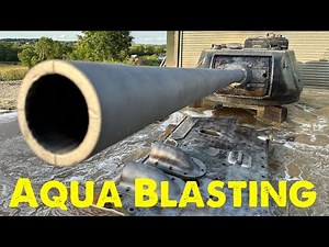 T-34/85 Restoration (Pt.3) Aqua blasting!