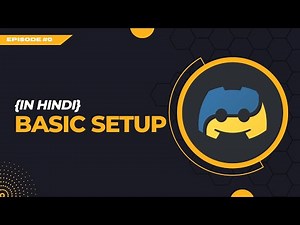 #0 Basic Setup | How to make a discord with Python & Discord.py | Hindi Tutorial