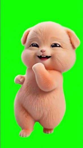 AI Hamster Digidi Digidi Hey Dance meme - Green Screen