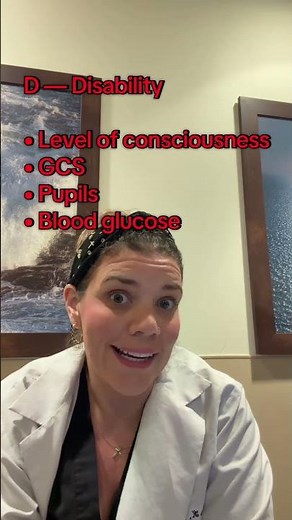 ER Nurse Explains the A-E Patient Assessment in 60 Seconds | Nursing Clinical Tip