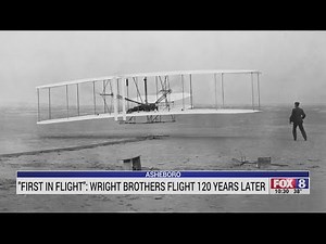 'First in Flight': Wright brothers launched first flight 120 years ago