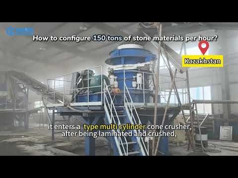 150Tph Granite Clv Vertical Shaft Impact Crusher Vsi Sand Making Plant Line