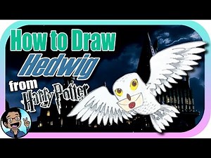 🎨 How to Draw Hedwig from Harry Potter