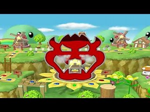 Mario Party 7 (Gamecube) - 8 Player Board Gameplay on Windmillville (50 Turns Longplay)