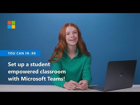 How to set up a student empowered classroom with Microsoft Teams!