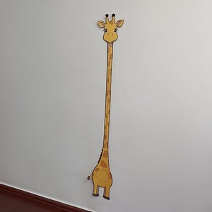 DIY Giraffe Growth Chart: Printable Kids Room Decor (PDF Downloadable Template) - Etsy