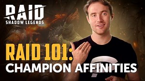 4K views · 122 reactions | In this episode of RAID 101 Hunter talks about Champion Affinities, what they are, where you can check them, and what effects they have on your Champions in battle. Learn more about the game with RAID 101! | Raid: Shadow Legends | Facebook