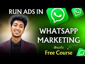 WhatsApp Marketing Mastery - Free Course in Telugu!