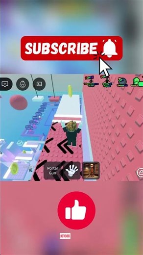 This Portal Gun Tower is BROKEN 🤯 Roblox #shorts #roblox #robloxshorts