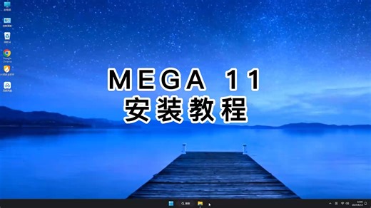 专业MEGA 11安装教程，手把手教你MEGA 11入门使用