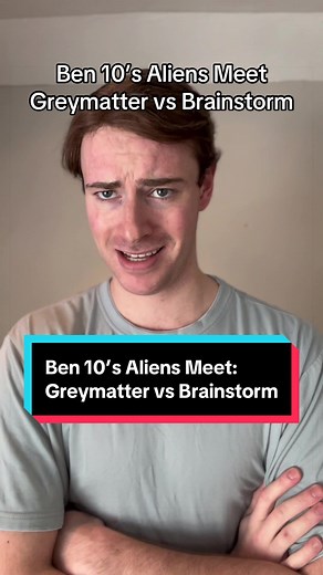 Greymatter vs Brainstorm! Which Aliens should meet next?👀 #ben10 #greymatter #brainstorm #ben10alienforce #willherzog