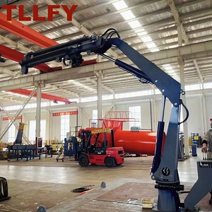 [Hot Item] Deck Crane Marine Ship Hydraulic Telescoping Knuckle Offshore Port Crane for Sale