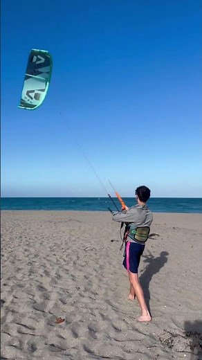 Day 1. Beginner Kitesurfings course in Jupiter FL. ‪@DUOTONEKiteboarding‬