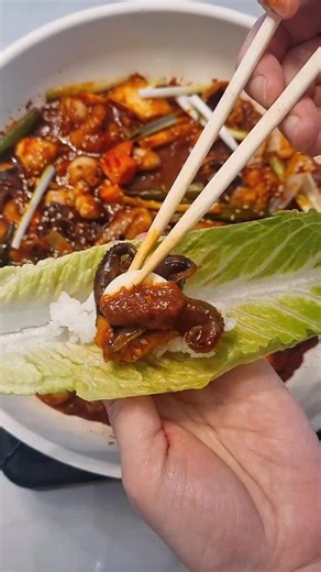 Spicy Webfoot Octopus Meal Kit #Korean #asmr #kfood