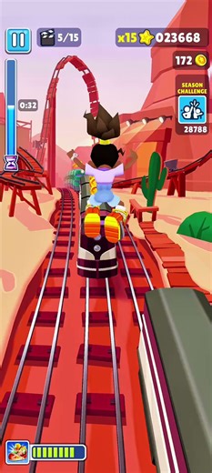 😊🎮Neon City Run: Aesthetic Gameplay [HDR] #shortvideo #subwaysurfers #redsubwaygamer #viral