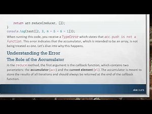 Understanding the TypeError in JavaScript's reduce Method: An Easy Solution