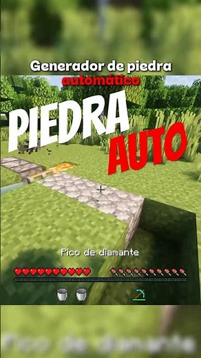 ¡Mira este generador de piedra AUTOMÁTICO!