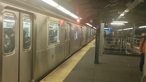 纽约地铁 NYC Subway 7 local Queensbro Plaza Station出站