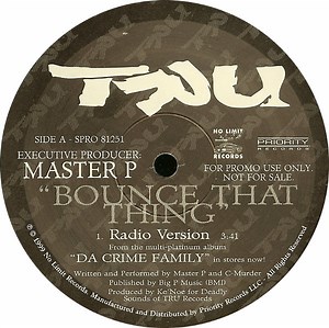 Tru – Bounce That Thing (1999, Vinyl)