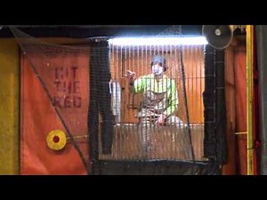 SOUTH FLORIDA FAIR 2012 DUNK TANK CLOWN! ...YO!