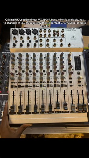 Buy Behringer MX 1604A Mixer at Mukwano Mall