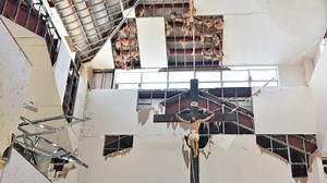 Tinian seeks to rebuild church, grateful for Guam's help after Super Typhoon Yutu