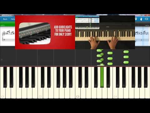 What'd I Say What I Say - Ray Charles -- piano lesson with Synthesia