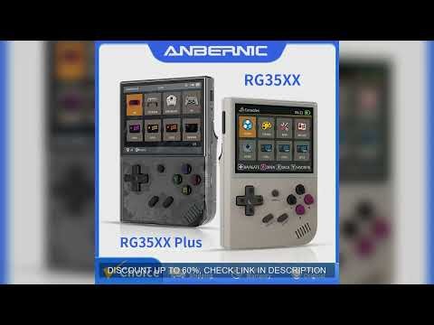 ANBERNIC RG35XX Plus/RG35XX Retro Handheld Game Console 3.5? IPS Screen Linux Portable Video Game Pl