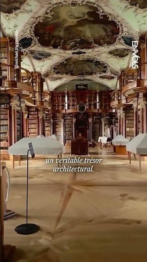 L'une des PLUS BELLES bibliothèques du monde 📚