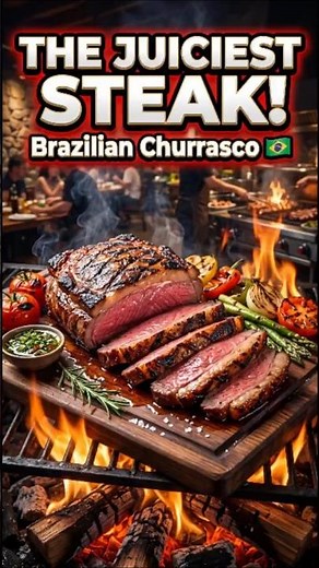 🥩 Authentic Brazilian Churrasco | Juicy Picanha Steak Recipe | Ultimate BBQ Experience