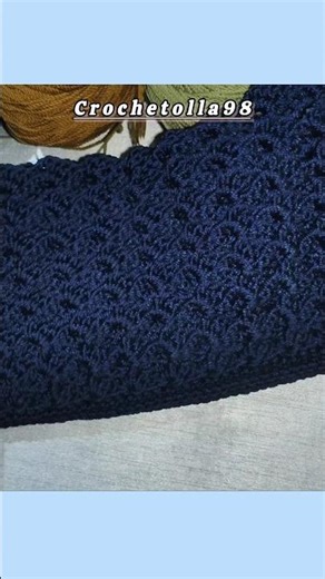 Shell Stitch #crochet #crochetcrosai #handmade #knitting