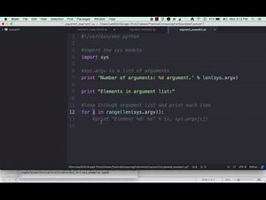 How to use arguments in Python