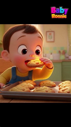 Baby Ronnie Cookie Is Too Hot Song 1 | Videogyan Nursery Rhymes #shorts