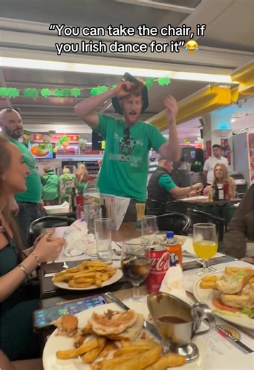 Irish Dancer Earns a Seat