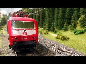 Very Large Model Railway Layout by Märklin in HO Scale