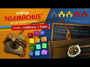 Making Telemachus // Collisions + Color // Learning bAtari Basic!