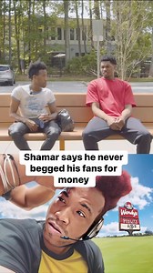Shamar says he will never ask his supporters for money 🤔 #shamar #SHAMARCO #simplywavy | Simply Wavy