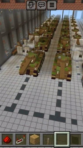 My tank factory in minecraft 💣