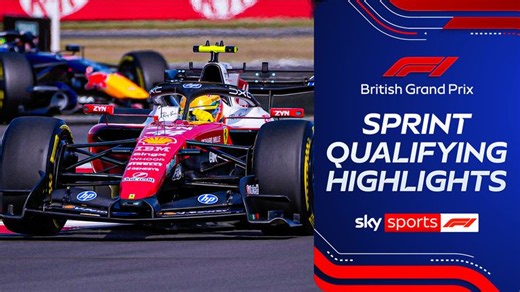 British Grand Prix | Sprint Qualifying Highlights